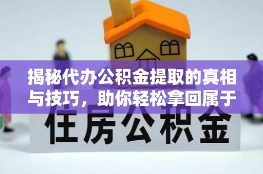 抚远揭秘代办公积金提取的真相与技巧，助你轻松拿回属于你的钱